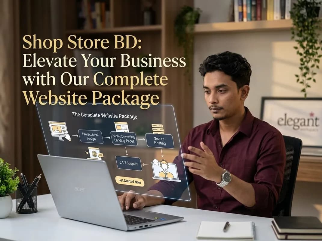 landingpage and fullwebsite